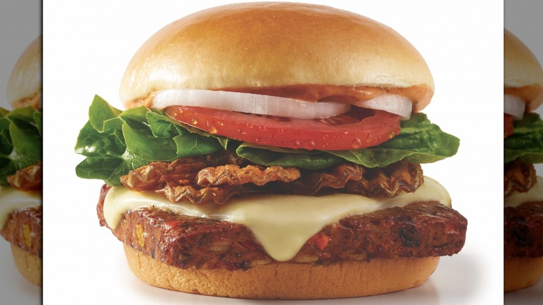 Wendy's Spicy Black Bean Burger