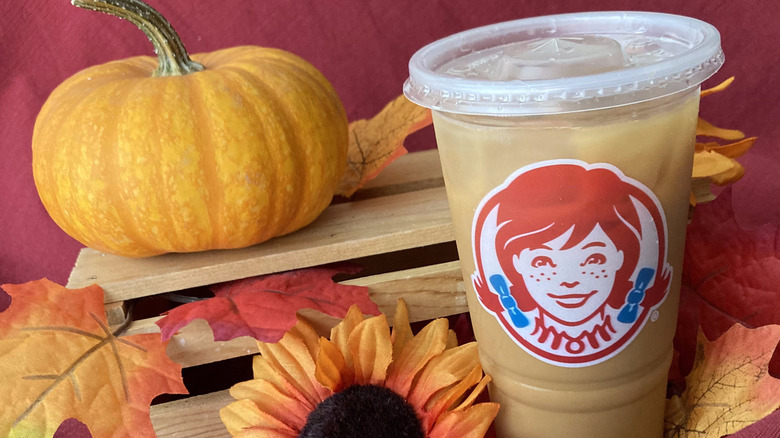 Wendy's pumpkin spice cold brew
