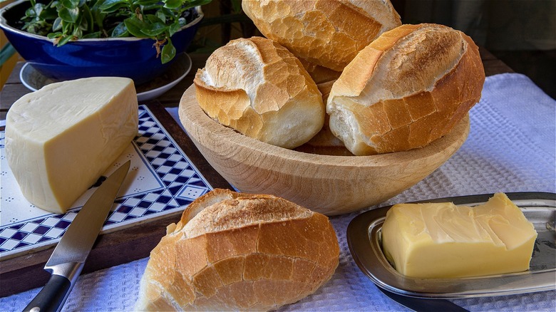 A typical Brazilian breakfast