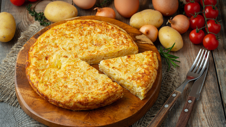 Spanish tortilla de patata