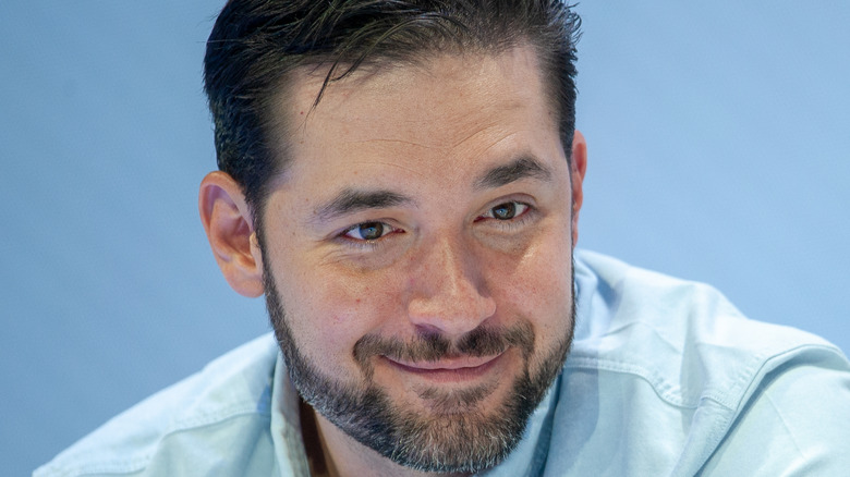 Alexis Ohanian smirking