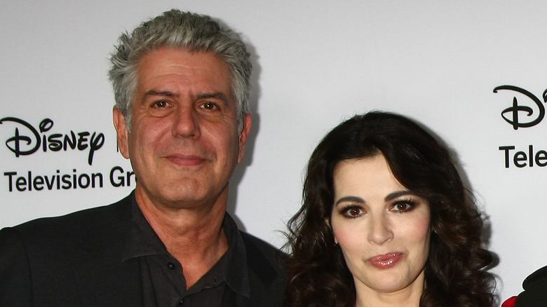 Anthony Bourdain and Nigella Lawson