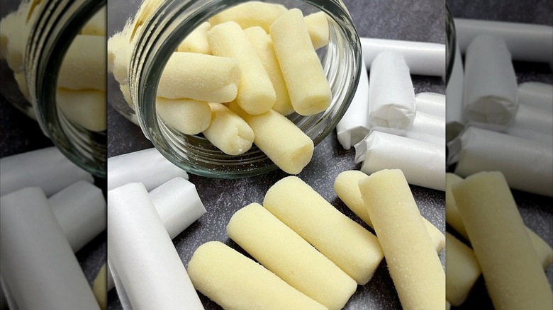 jar of pastillas de leche 