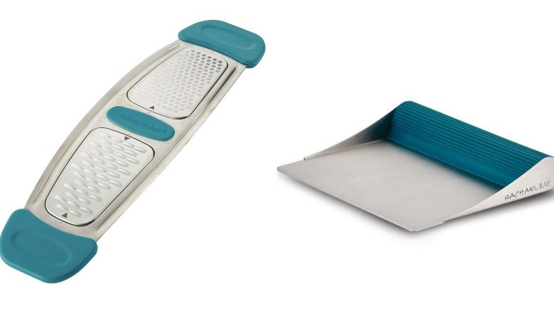 Rachael Ray's multi-plane and bench scraper