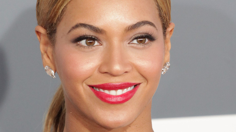 Beyoncé smiling