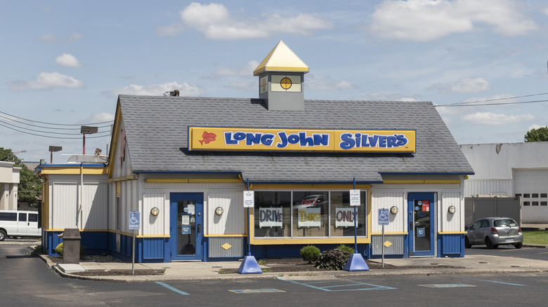exterior of a Long John Silver's
