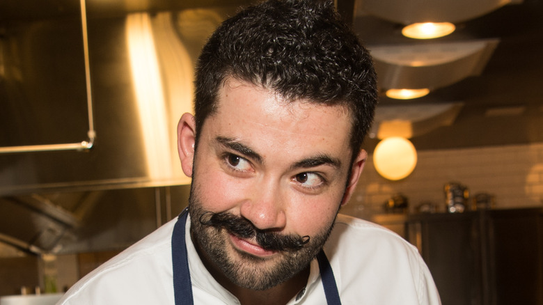 Joe Sasto preparing food