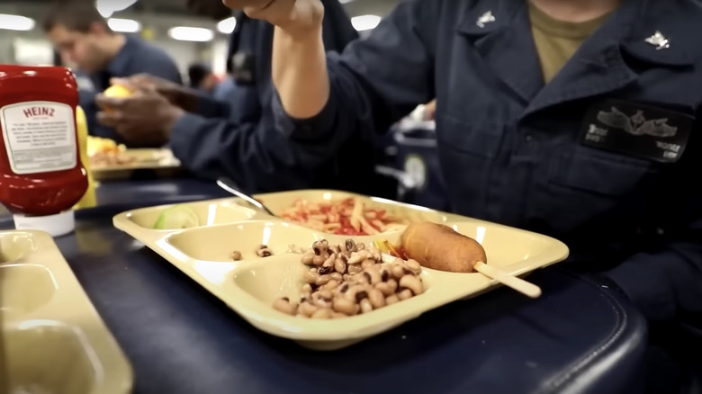 Navy meal