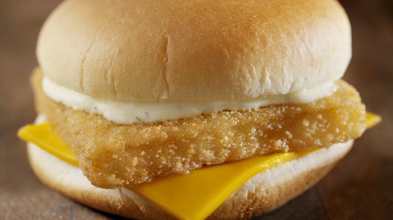 Cod Filet-O-Fish sandwich at McDonald's in 2011