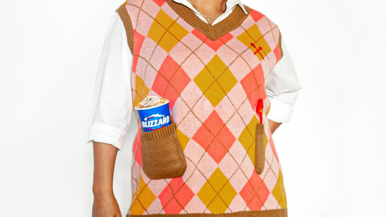 Sweater vest with Blizzard pocket