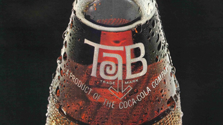 Tab soda bottle