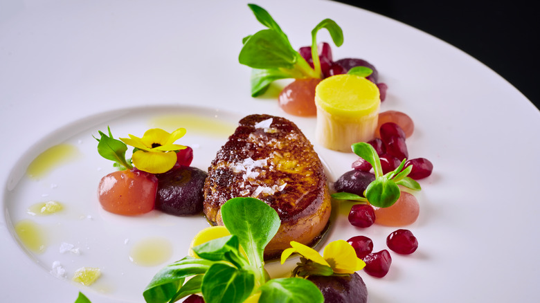 Michelin star food