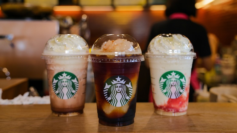 starbucks iced coffee drinks