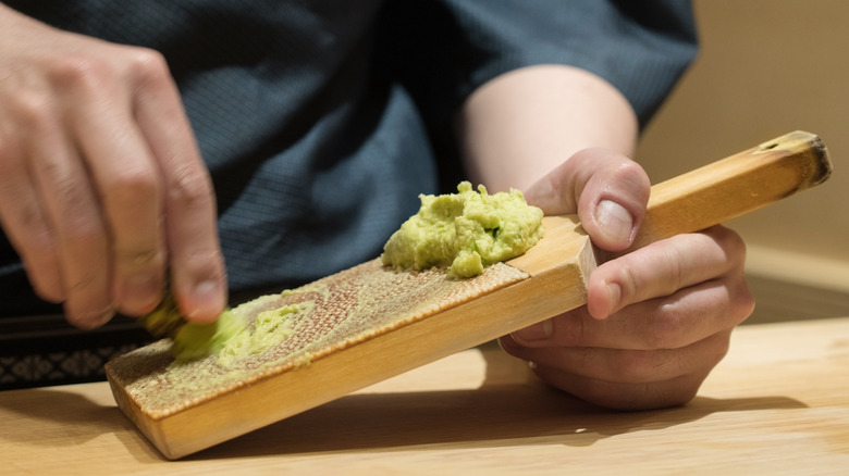 sharkskin greater and wasabi
