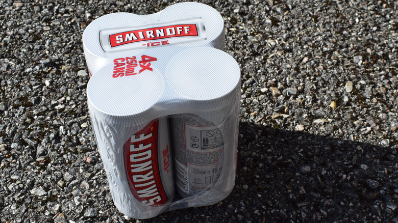 Four-pack of Smirnoff Ice