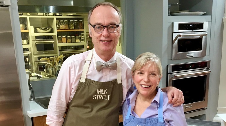 Christopher Kimball and Sarah Moulton on Milk Steet