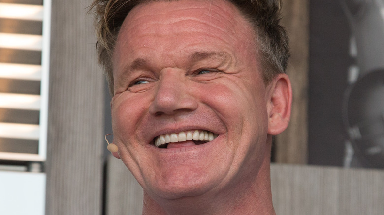 Gordon Ramsay laughing