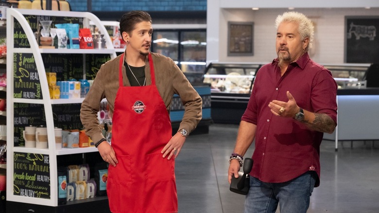 Guy Fieri and son Hunter on 