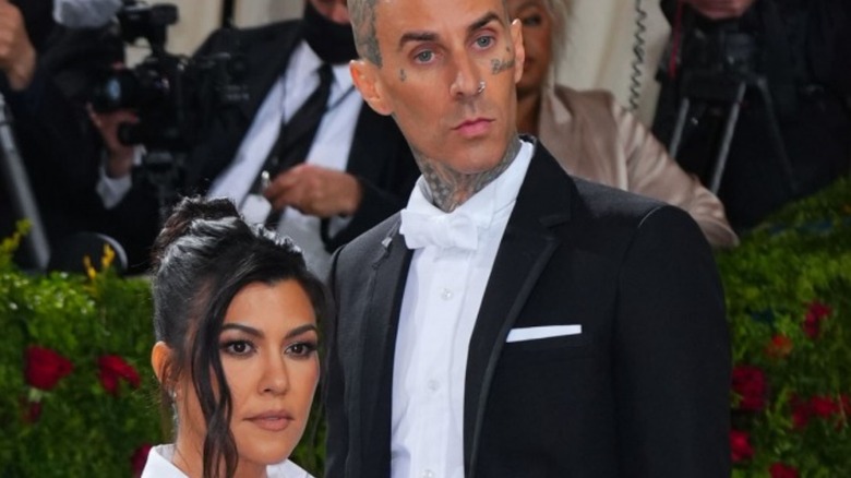 Kourtney Kardashian and Travis Barker