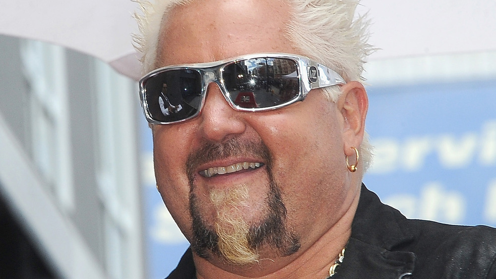 Celebrity chef Guy Fieri sporting sunglasses