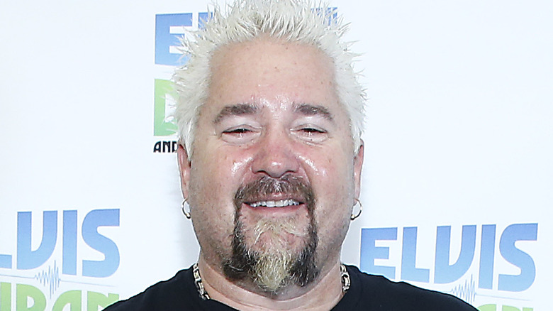 Guy Fieri smiles in close-up