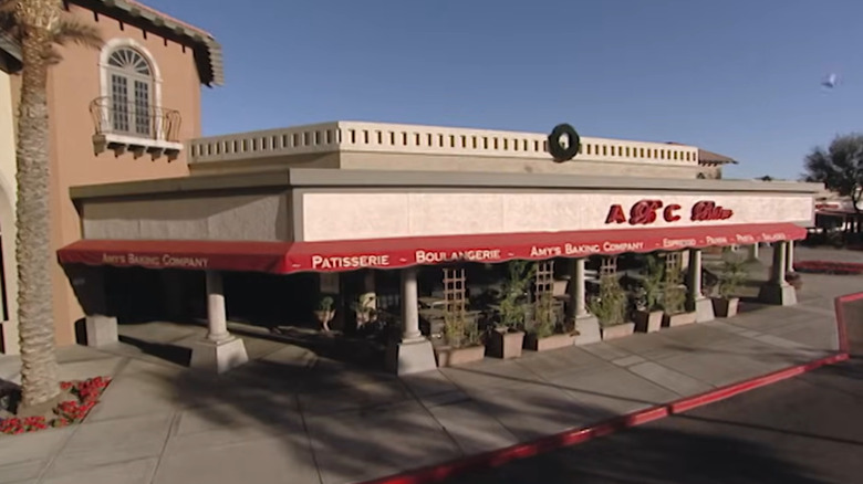 The exterior of the Amy's Baking Company restaurant in Scottsdale, Arizona