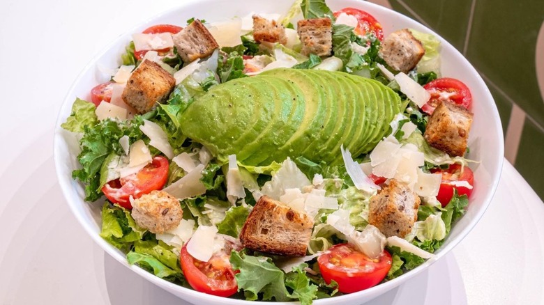 bowl of salad at avocaderia