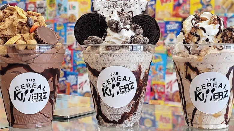 milkshakes from the cereal killerz kitchen