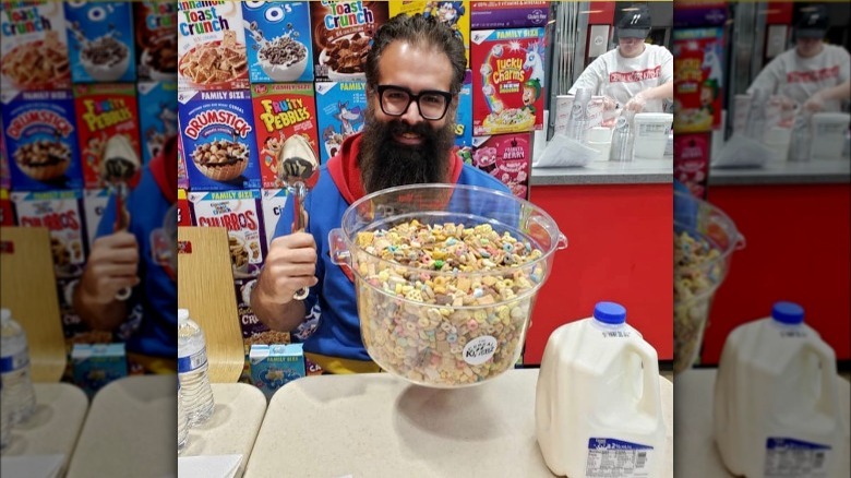   concorrente nella sfida dei cereali cereal killerz