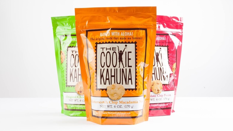 packages of cookie kahuna cookies