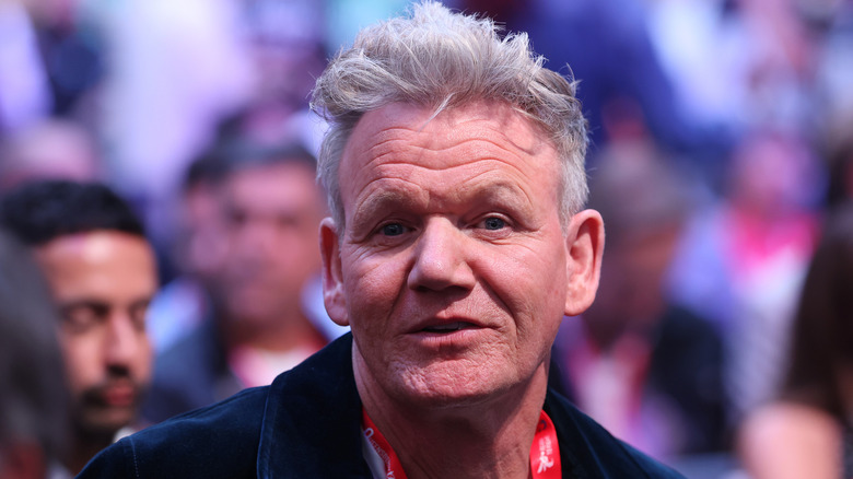 Gordon Ramsay wearing a jacket