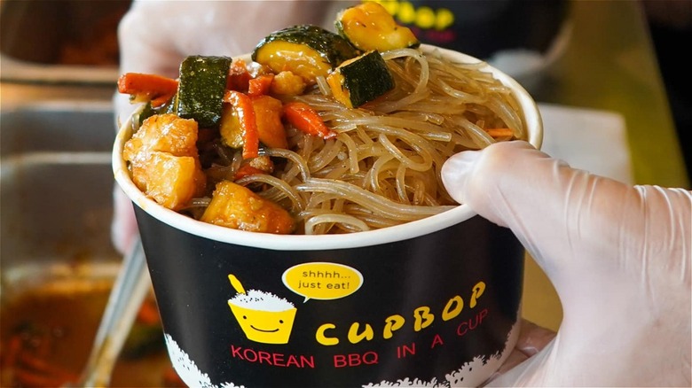 Cupbop Korean BBQ in a Cup