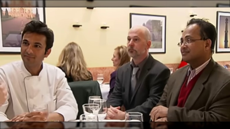 Staff and owner of Purnima appearing in an episode of "Kitchen Nightmares"