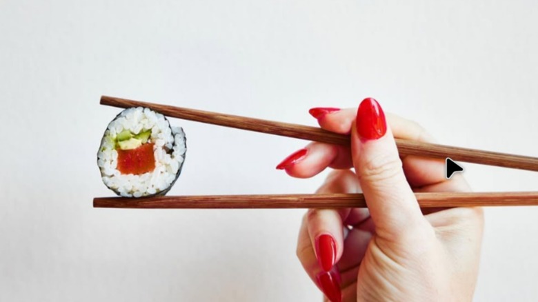 Fysh Foods tuna in sushi roll