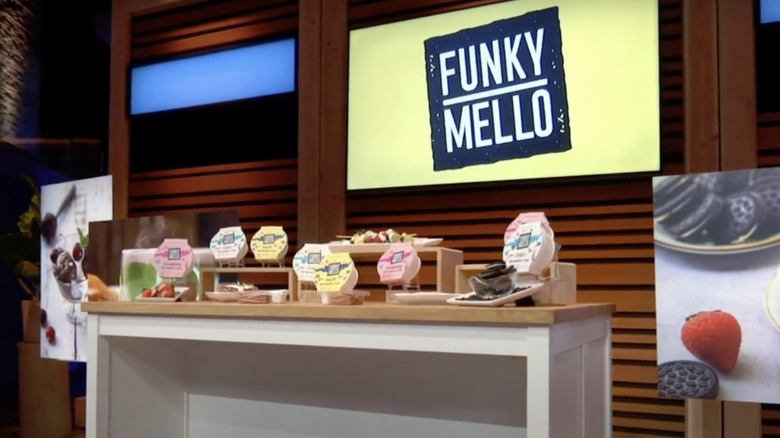 Funky Mello's display on Shark Tank