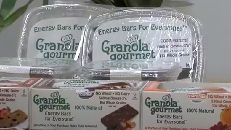   Barritas energéticas gourmet de granola
