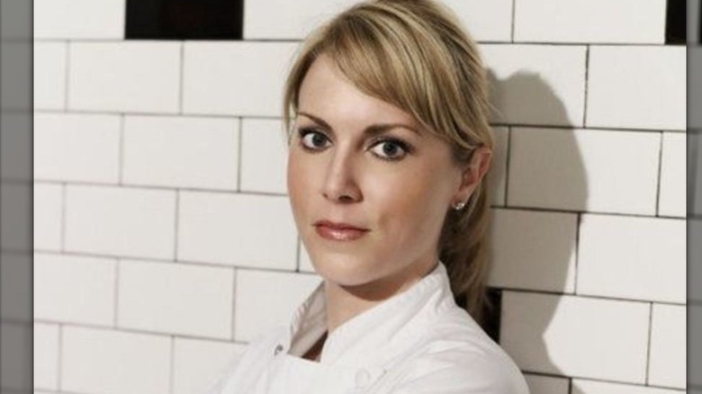 Close up of chef Andi Van Willigan