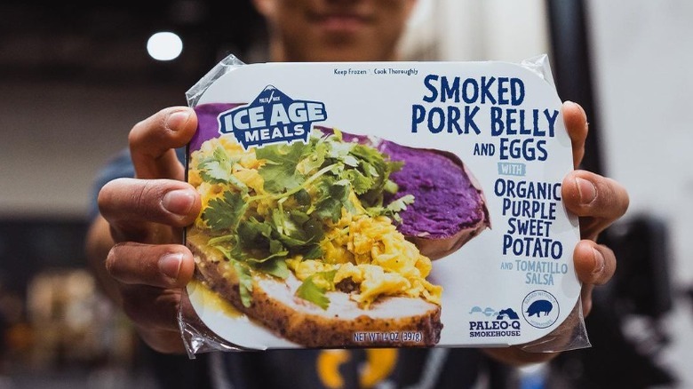 A box of Ice Age Meals