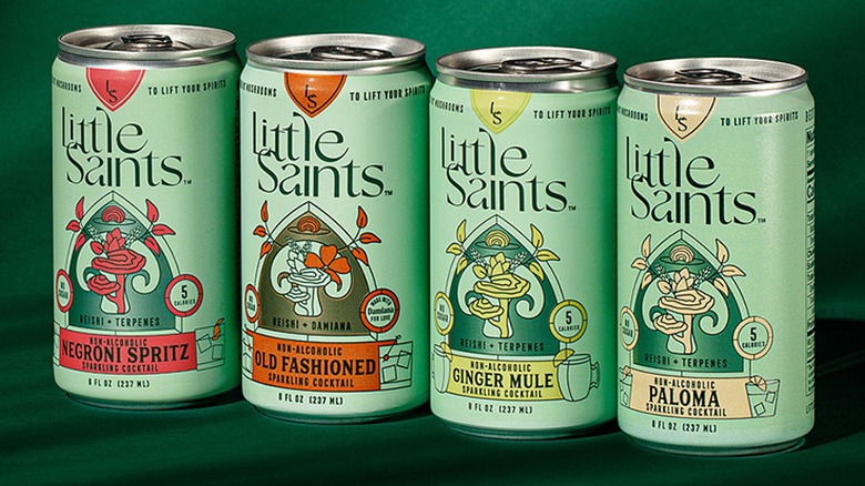 Little Saints non-alcoholic canned cocktails