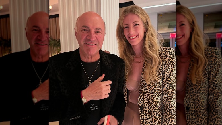 Kevin O'Leary and Megan Klein of Little Saints