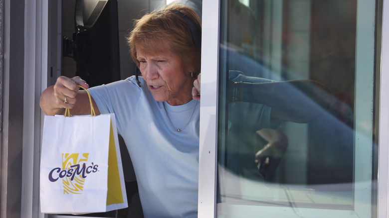 Service window at a CosMc's outlet