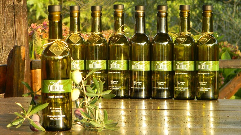 The Oilerie olive oil varieties 