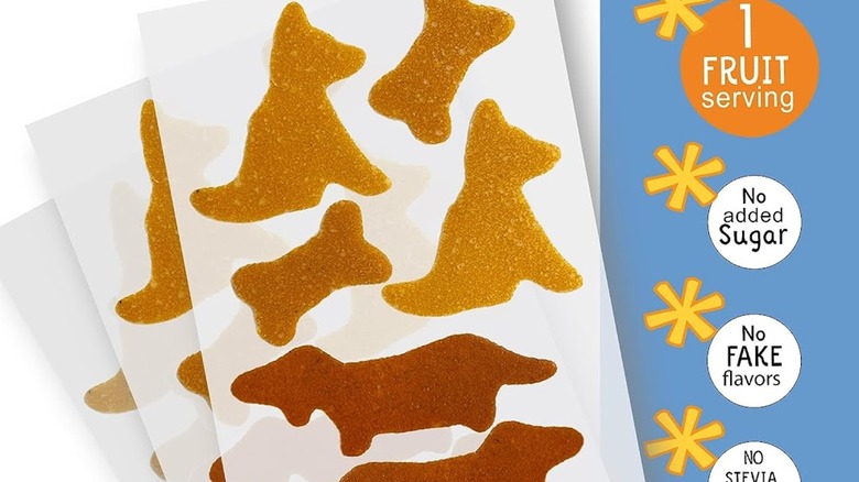 Peaceful Fruits dog fruit stickers