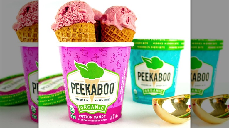 Pints of Peekaboo Ice Cream