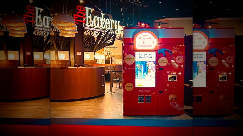 roboburger vending machine in hollywood casino, indiana