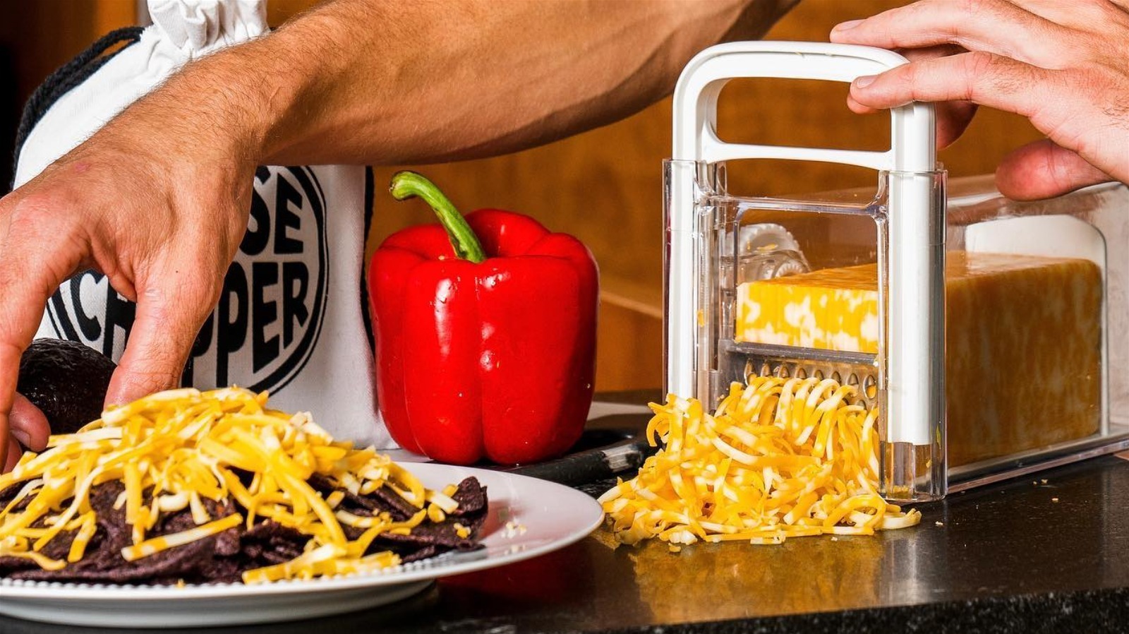 THE CHEESE CHOPPER: World's Best All-In-One Cheese Device by Tate