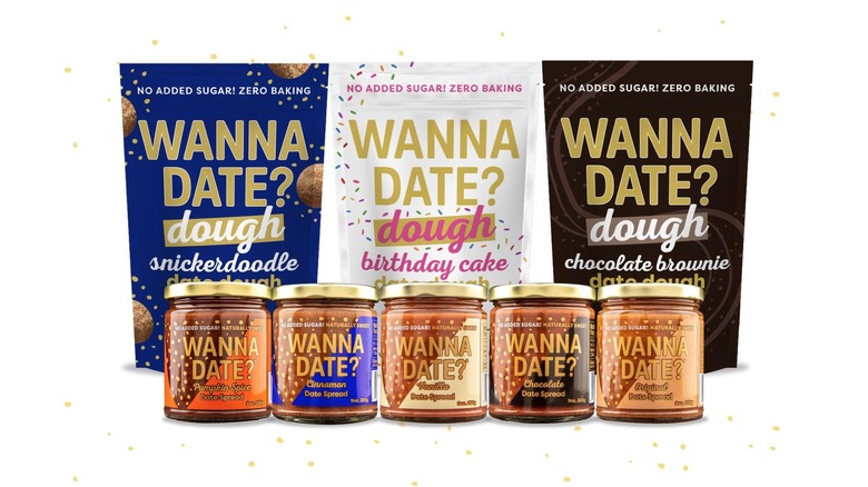 Wanna Date? spreads and cookie dough