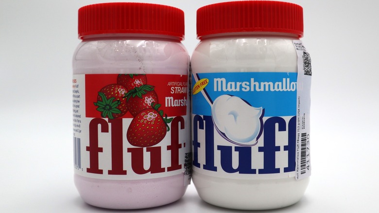 marshmallow fluff jars