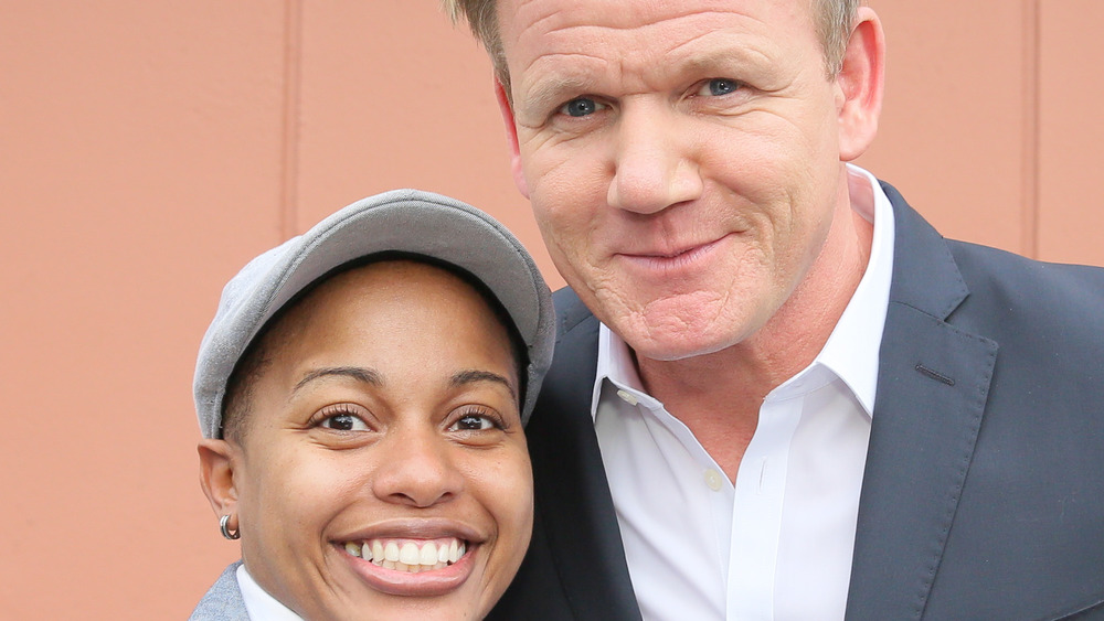  La Tasha McCutchen with Gordon Ramsay