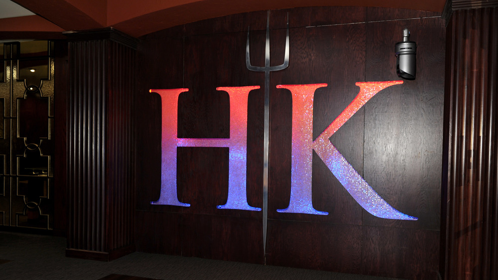 Hell's Kitchen logo on doors